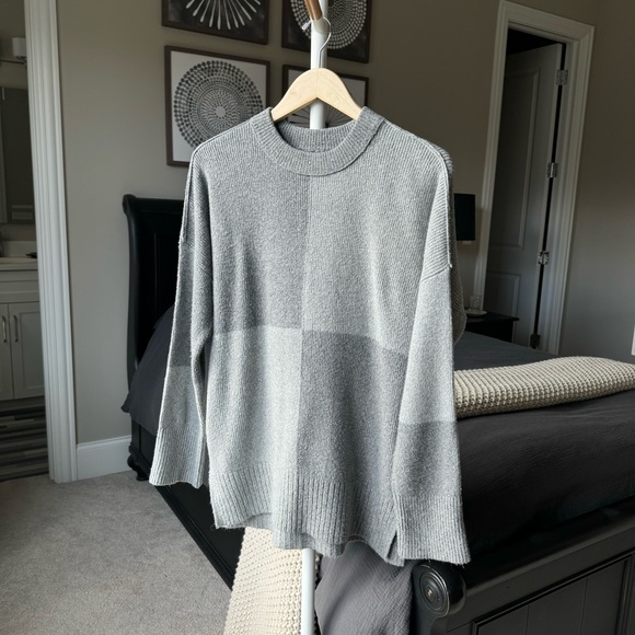 Abercrombie & Fitch Sweater in Light Grey, Mottled Grey - Picture 5 of 7